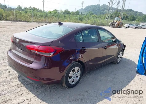 2018 Kia Forte Lx из США, поврежденный, VIN 3KPFL4A77JE199741